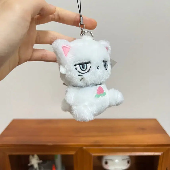 [BUNJANG] Hakuto "New Boss Is A Cute Foolish" Plush Keychain / 새로운 상사는 귀여운 허당 하쿠토 인형 키링