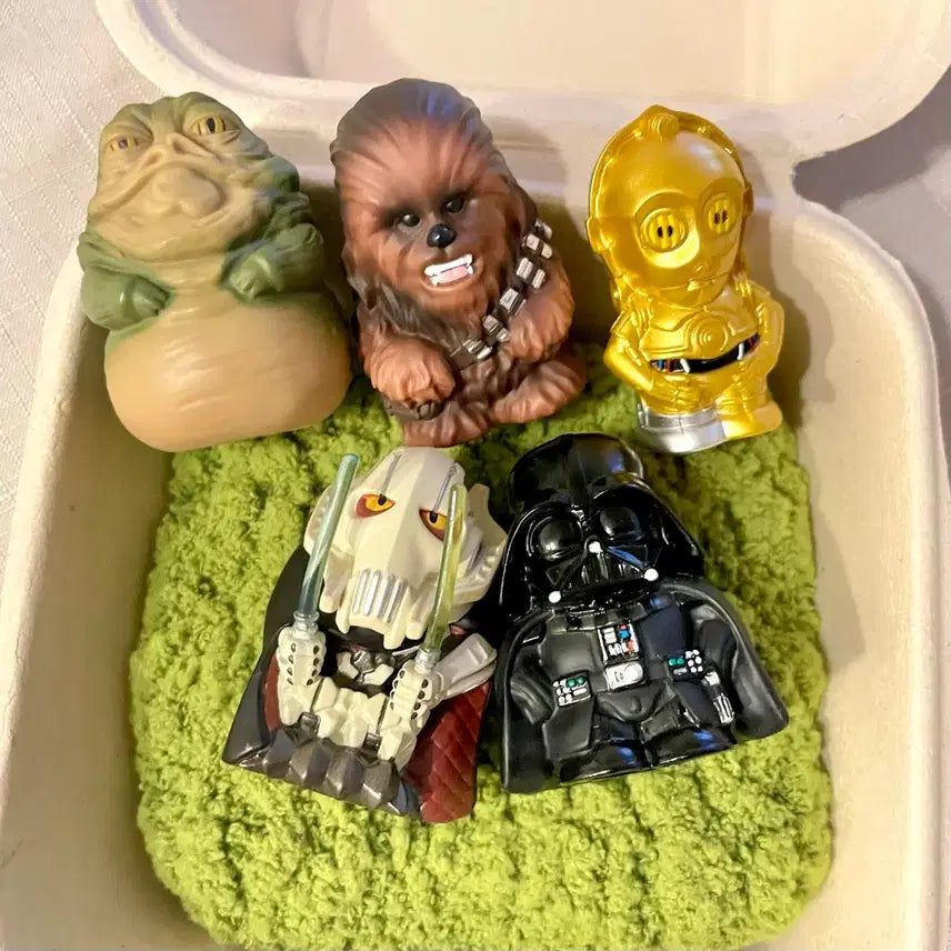 [BUNJANG] Star Wars Sofubi Finger Puppet Figures Bundle Set / (일괄가격) 스타워즈 소프비 손가락 인형 피규어