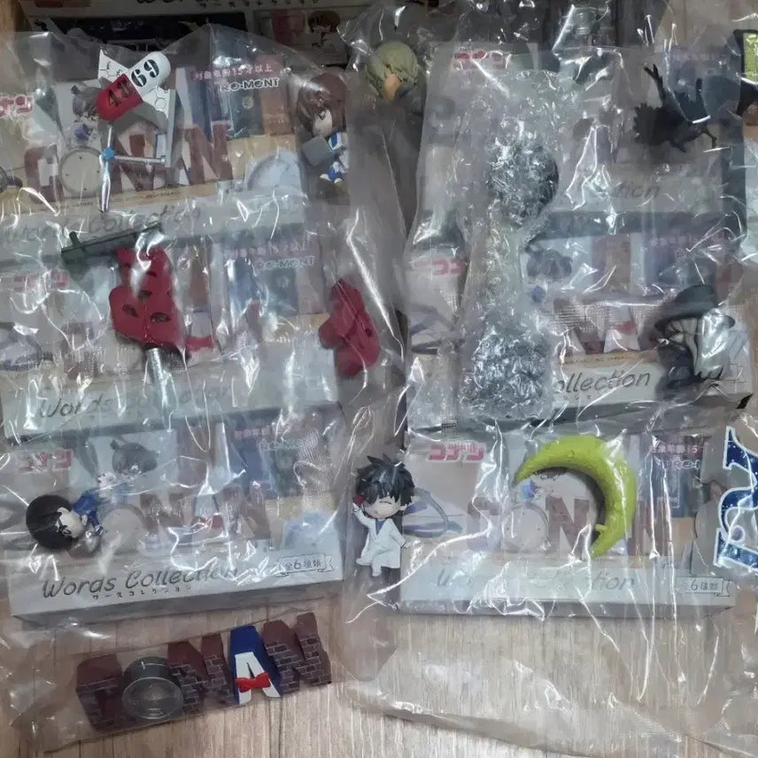 [BUNJANG] Detective Conan CGV Figure Bundle Set (6 figures, Full Box, Unsealed) / 미개봉 새상품 일괄판매 명탐정코난 CGV 피규어 6개 풀박스 괴도키드 장미 아카이 코난 제로 진