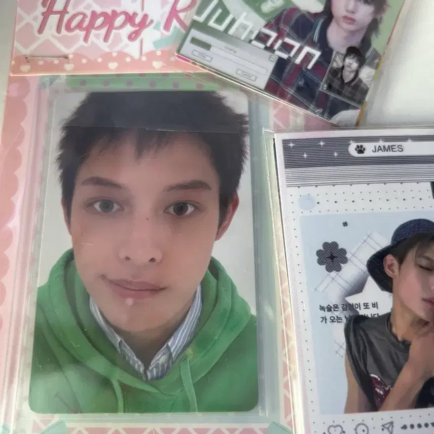 [BUNJANG] Kortiz Membership Kit James Photocard and ID Photo Bundle Set / 코르티스 멤버십 키트 제임스포카증사 일괄
