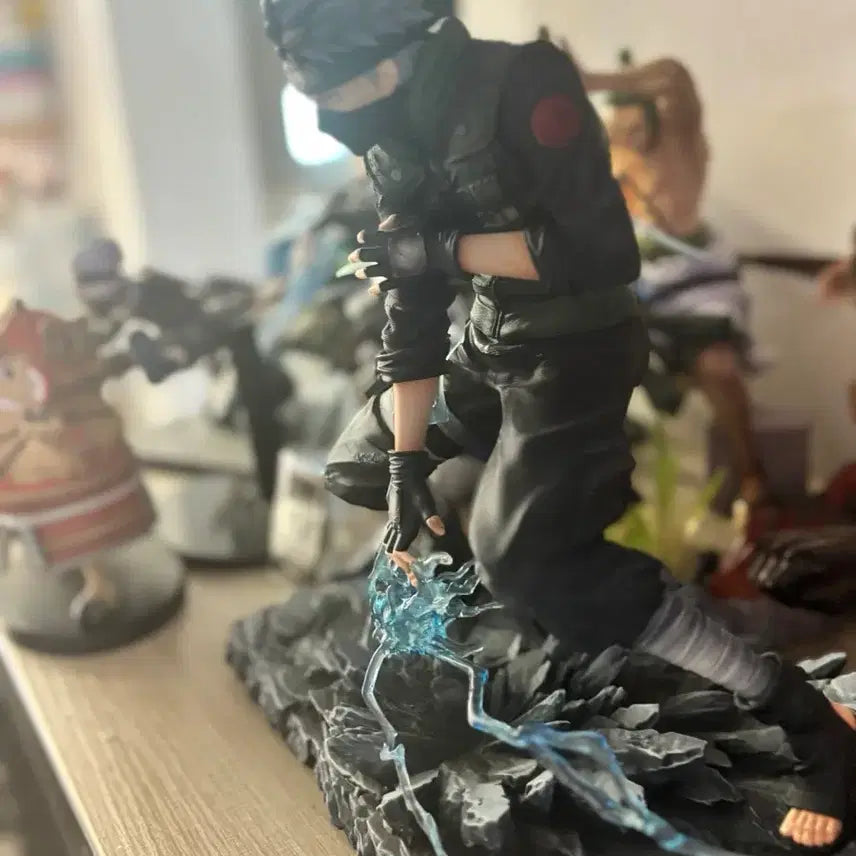 [BUNJANG] Naruto Kakashi Chidori Resin Figure / 나루토 zh 카카시 레진