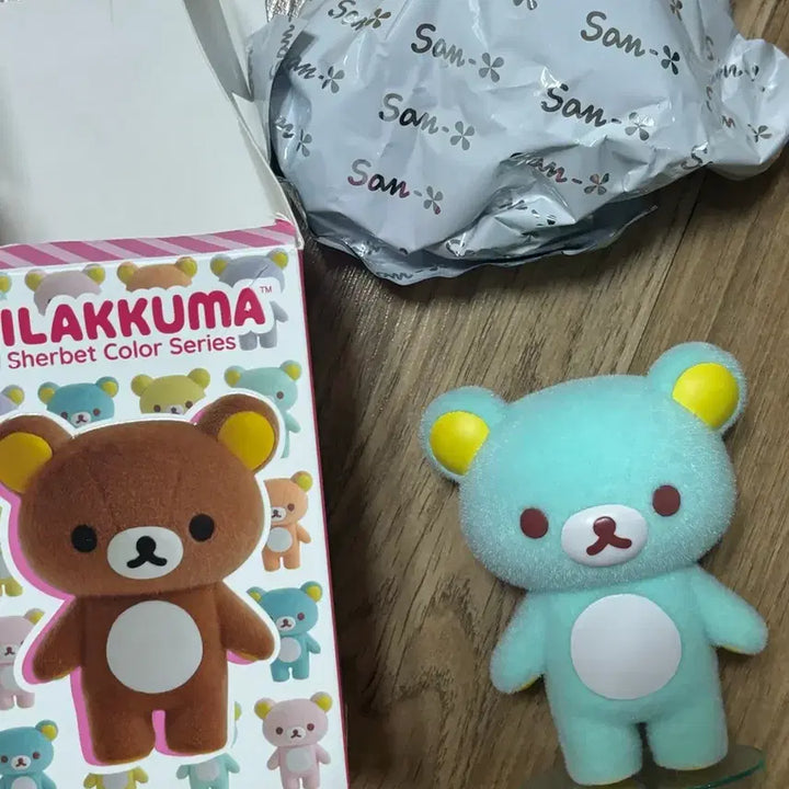 [BUNJANG] Rilakkuma Sherbet Figure Green Mint / 리락쿠마 샤베트 피규어 그린 민트