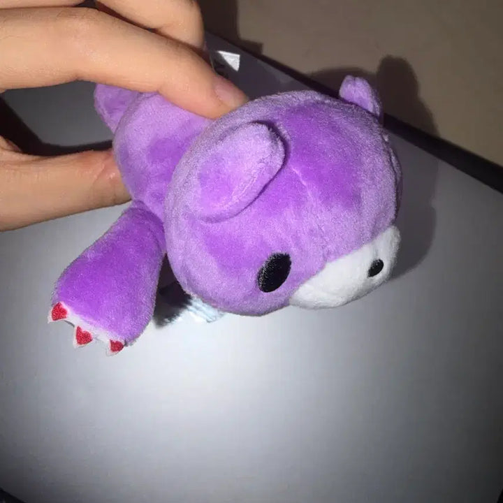 [BUNJANG] Gloomy Bear Plush (Nesoberi Nuigurumi) - Purple / 글루미베어 봉제인형 네소베리 누이 가챠 퍼플