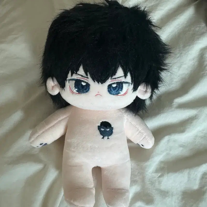 [BUNJANG] Haikyuu!! Kageyama Tobio 10cm Plush Doll Custom Outfit / 하이큐 카게야마 속성 + 10cm 솜깅 옷