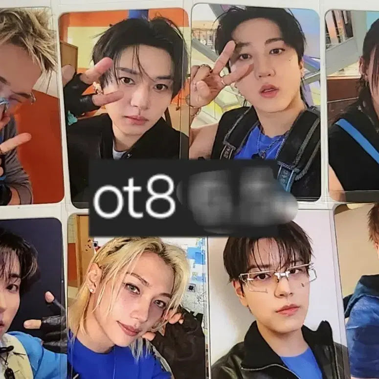 [BUNJANG] Stray Kids SKZ Disc &amp; That 1st Week Lucky Draw Photocard Set (OT8) / 8인세트) ot8 디스앤댓 팝업 1주차 럭키드로우 럭드 포카 스키즈 스트레이키즈 포토카드