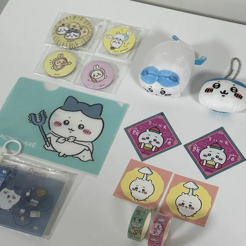 [BUNJANG] Chiikawa Hachiware Character Goods Collection / 치이카와 하치와레 특전 굿즈 카드 인형