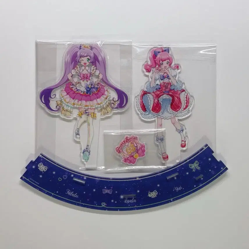 [BUNJANG] Pripara Manaca Lala PriChan Acrylic Stand Bundle Set / 프리파라 마나카 라라 프리챤 프리채널 라미 미라이 브이스퀘어 아크릴 일괄
