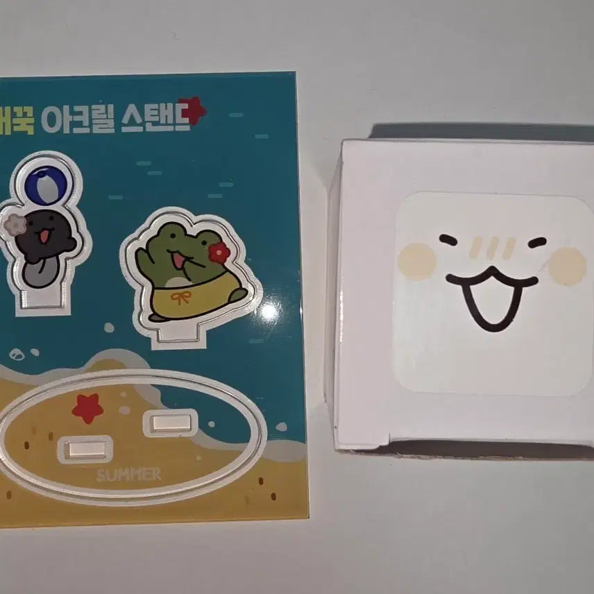 [BUNJANG] Kkukkui Acrylic Stand + Glass Soju Cup Set / 깨꾹이 아크릴스탠드+유리소주잔