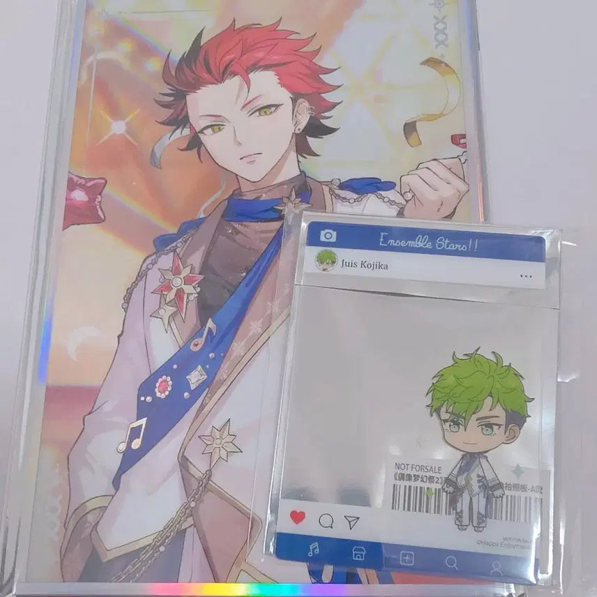 [BUNJANG] Ensemble Stars! Movic Popup Juise Special Edition Kuro Bundle Set Photocard &amp; Shikishi / (일괄) 앙스타 앙상블스타즈 모펀 팝업 쥬이스 특전 쿠로 7만원 특전 포토카드 색지 폴라로이드
