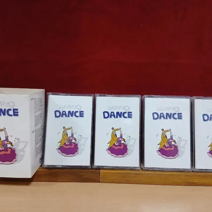 [BUNJANG] Happy Cassette Tape Set (4 Pieces) / 해피  카세트 테이프 4개 세트