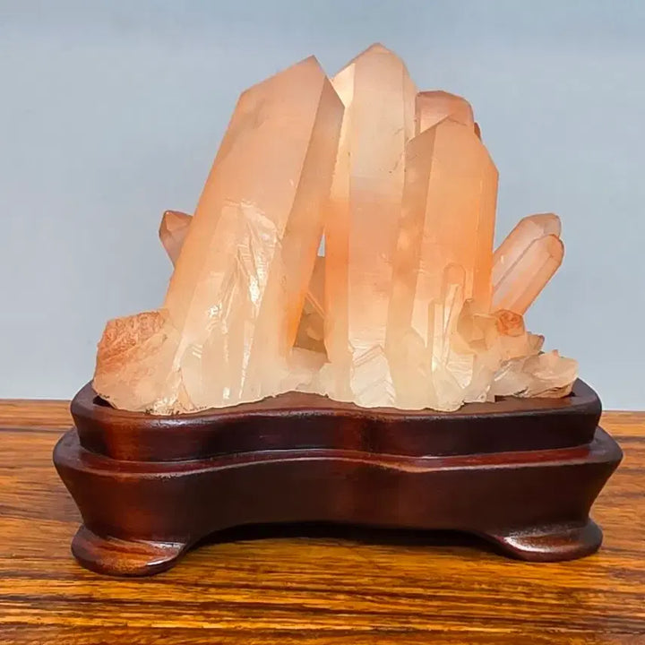 [BUNJANG] Radiant Pink Crystal Rough Stone / 26082518 좋은 기운을 내뿜는 영롱한 분홍 수정 원석 광물 수석 팝니다