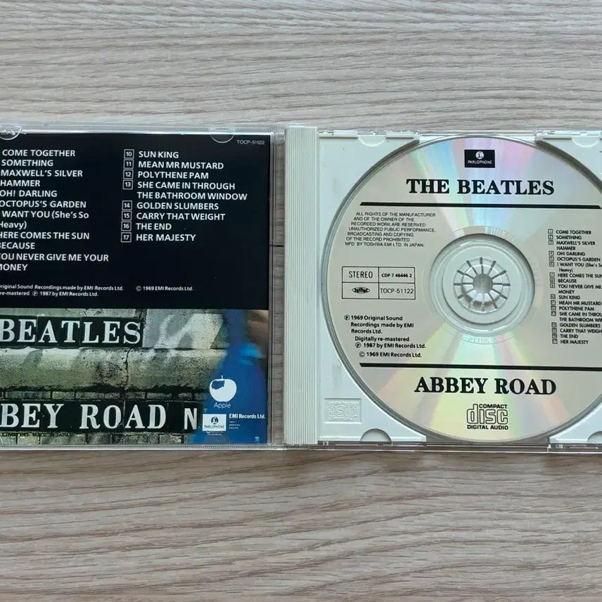 [BUNJANG] The Beatles Abbey Road Japanese Edition CD / 비틀즈 Beatles Abbey Road 애비 로드 시디 일본반