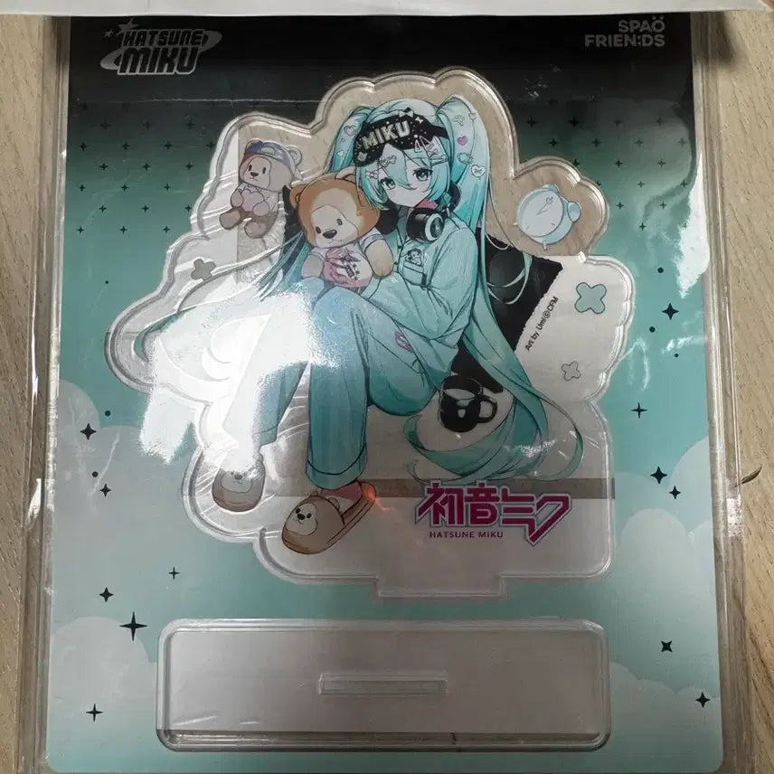 [BUNJANG] Hatsune Miku SPAO Collaboration Acrylic Stand / 하츠네 미쿠 스파오 콜라보 아크릴 스탠드