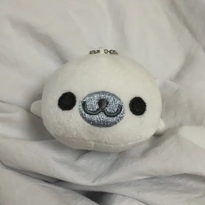 [BUNJANG] San-X Mamegoma Classic Keychain Plush 9cm Seal / 고전 산엑스 마메고마 소형 키링 인형 9cm 레어 물개