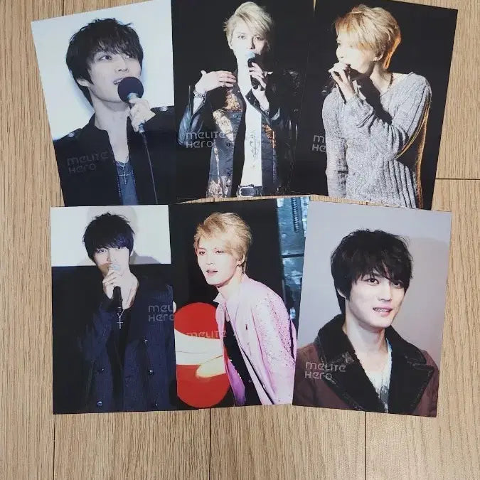 [BUNJANG] Kim Jaejoong Melite Hero Photo Set / [상태 최상/희귀] 김재중 멜라이트 히어로(MELITE HERO) 직찍 인화사진 6장 세트