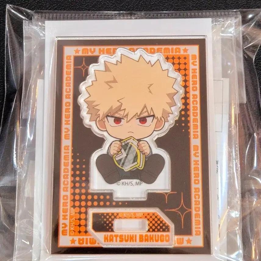 [BUNJANG] My Hero Academia Bakugo Katsuki Chibi Acrylic Stand &amp; Keychain Set (2 Types) / (미개봉 새상품 세트) 나의히어로아카데미아 히로아카 나히아 바쿠고 카츠키 아크릴스탠드 아크릴키링 2종 일괄 세트