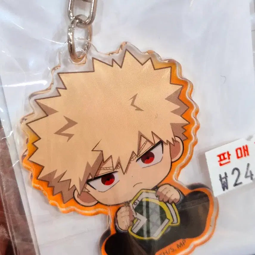[BUNJANG] My Hero Academia Bakugo Katsuki Chibi Acrylic Stand &amp; Keychain Set (2 Types) / (미개봉 새상품 세트) 나의히어로아카데미아 히로아카 나히아 바쿠고 카츠키 아크릴스탠드 아크릴키링 2종 일괄 세트