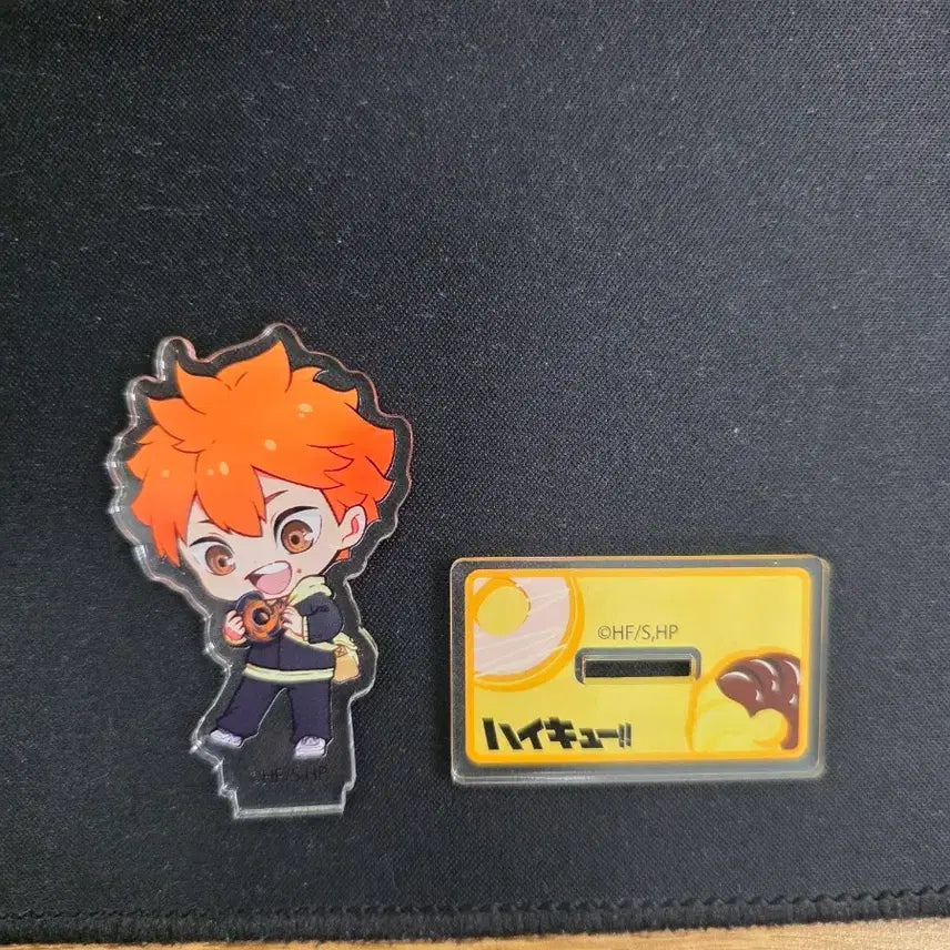 [BUNJANG] Haikyuu!! Hinata Shoyo Donut Collab Acrylic Stand / 하이큐 히나타 아크릴 스탠드 도넛콜라보