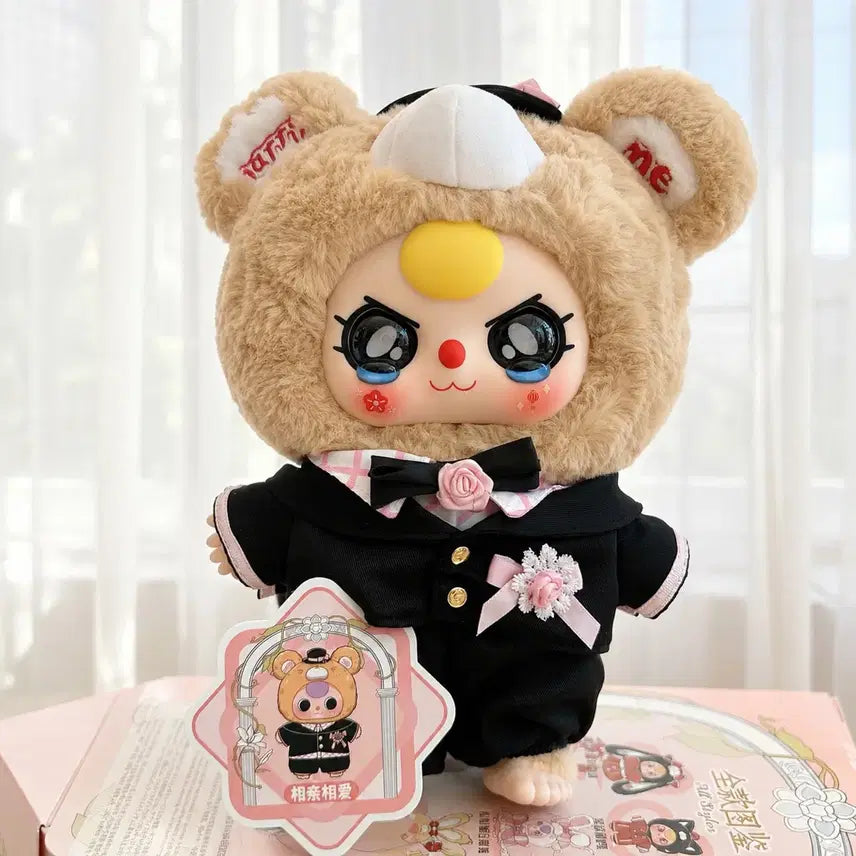 [BUNJANG] 400% Wedding Groom Bear Collectible Figure / 베이비쓰리400% 웨딩 신랑 곰돌이