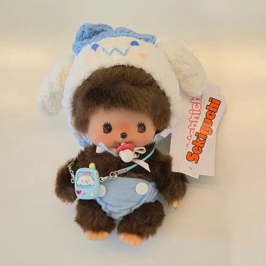 [BUNJANG] Cinnamoroll Custom Bebe Chouchou Doll (Authentic) / 시나모롤 커스텀 베베치치 인형(정품)