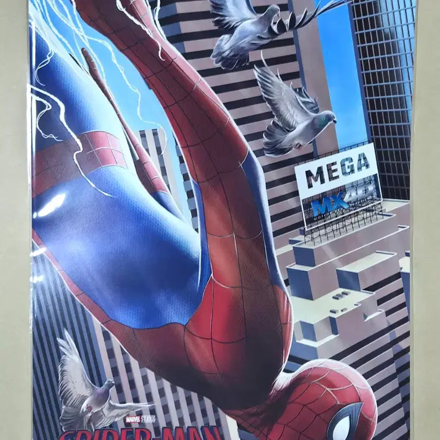 [BUNJANG] Spider-Man Megabox MX4D Poster / [스파이더맨] 메가박스 mx4d 포스터