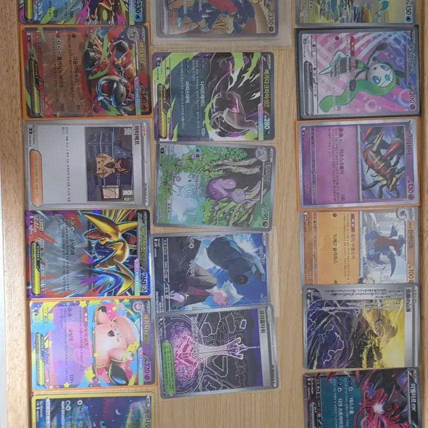 [BUNJANG] Pokemon Card Sleeves (124 count) Bundle Set / 포켓몬 카드 슬리브(124장),포켓몬 카드 "세트"로 판매합니다