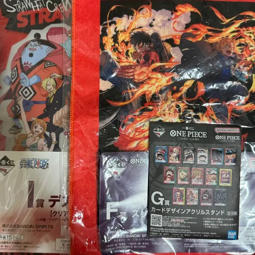 [BUNJANG] One Piece Kuji Set Sabo Acrylic Stand / 원피스 쿠지 하위상 일괄