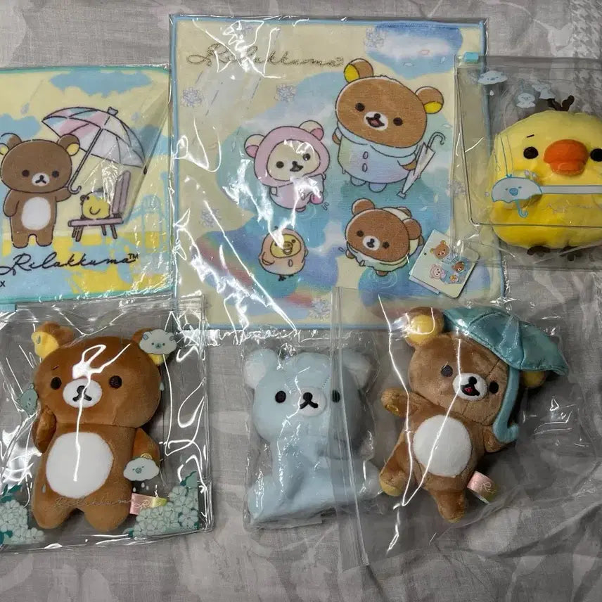 [BUNJANG] Rilakkuma "Sunny After Rain" Series Bundle Set / 리락쿠마 비온뒤맑음 시리즈 일괄