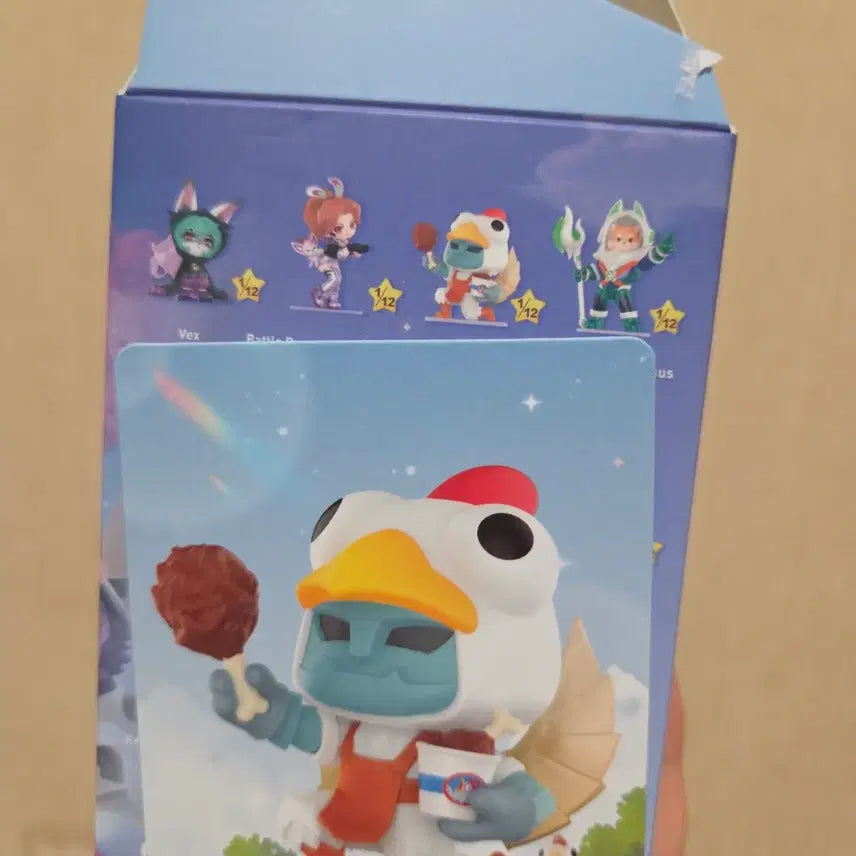 [BUNJANG] League of Legends Cute Battle Galio Figure (Box Opened) / 롤 큐트배틀 피규어 갈리오 (박스만 개봉)