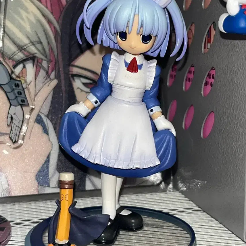 [BUNJANG] Moe Tan Maid Figure / 고전 레어 희귀 미소녀 피규어 모에땅 메이드 피규어