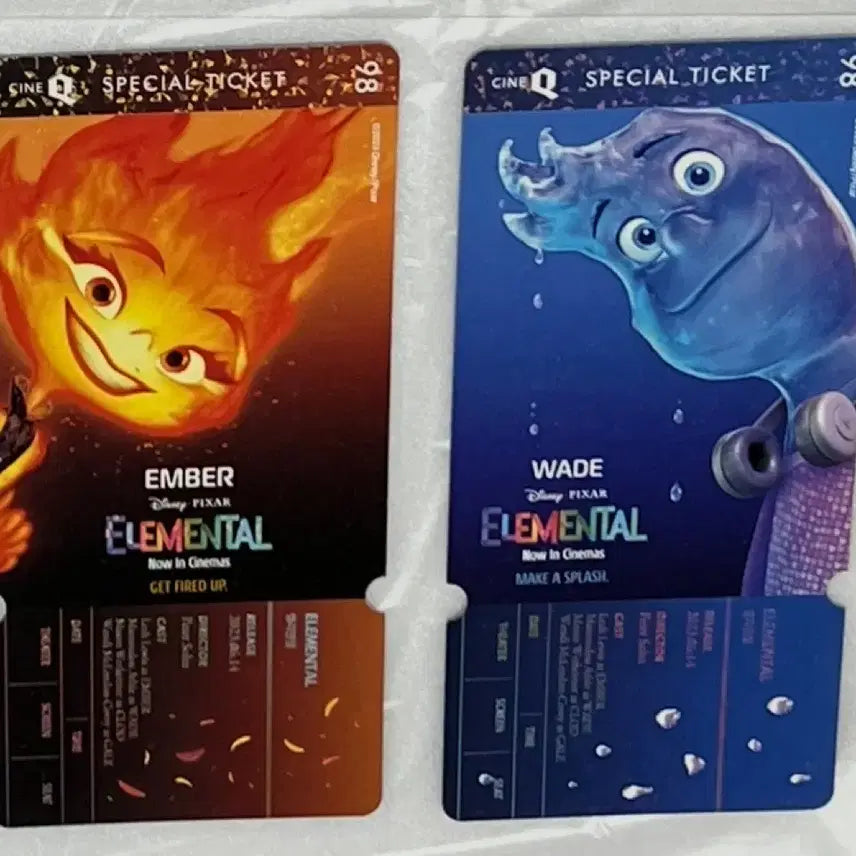[BUNJANG] Elemental Special Ticket Set / 엘리멘탈 스페셜 티켓 2종