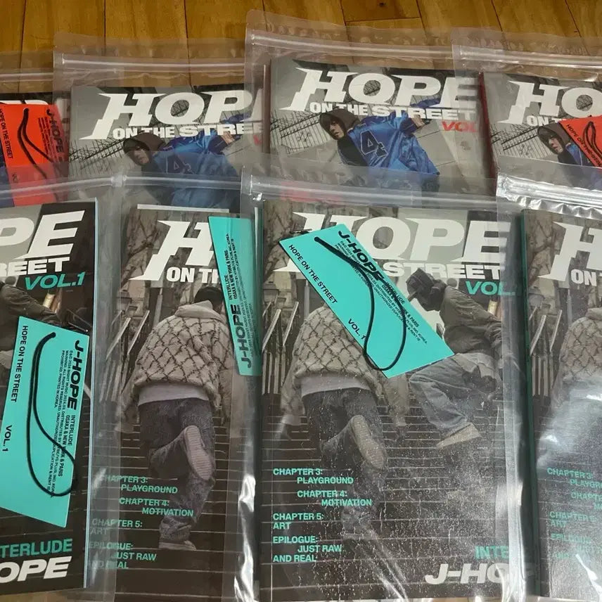 [BUNJANG] BTS J-Hope Hope On The Street Sealed Album Bundle Set / 방탄 제이홉 솔로앨범 홉온더스트릿 미개봉 앨범 일괄판매