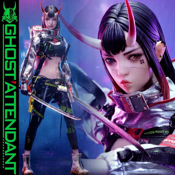 [BUNJANG] POP Costume Ghost Samurai 1/6 Scale Figure / [개봉] POP Costume GS001 슈텐도지 1/6 고스트 사무라이