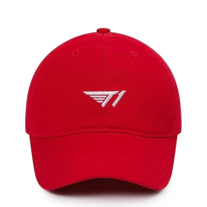[BUNJANG] T1 Red Baseball Cap / T1 모자 볼캡 레드 페이커
