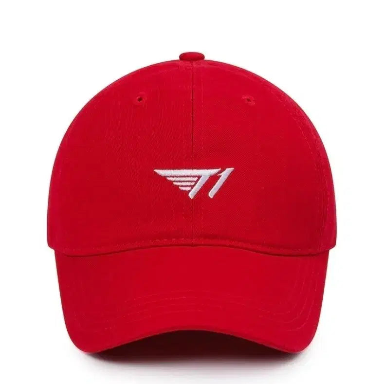 [BUNJANG] T1 Red Baseball Cap / T1 모자 볼캡 레드 페이커