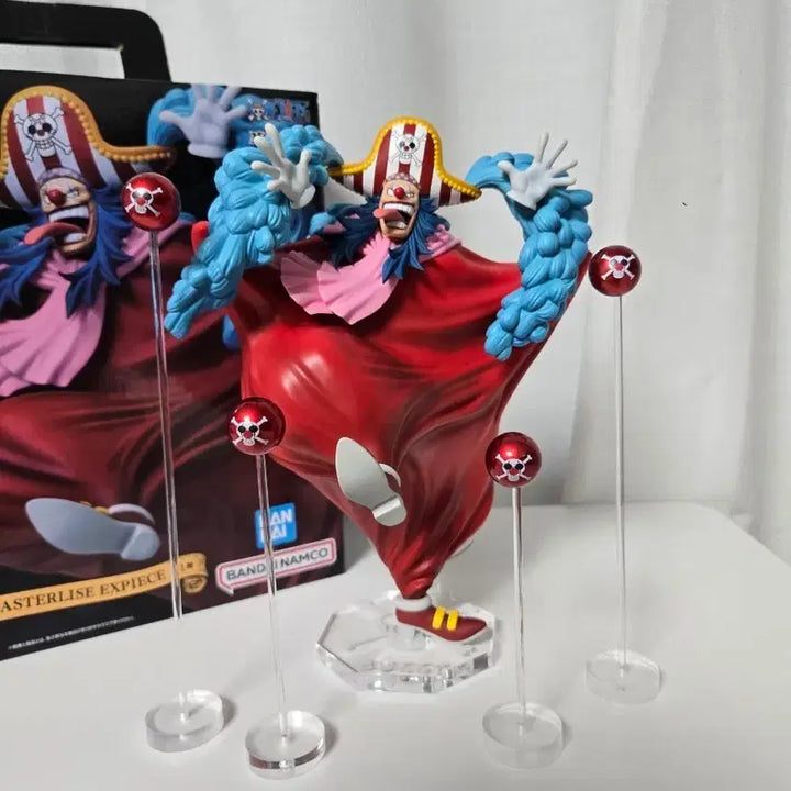 [BUNJANG] One Piece Ichiban Kuji D Prize Buggy Figure (Opened) / 개봉,버기탄포함)원피스피규어 제일복권 D상 신사황 버기