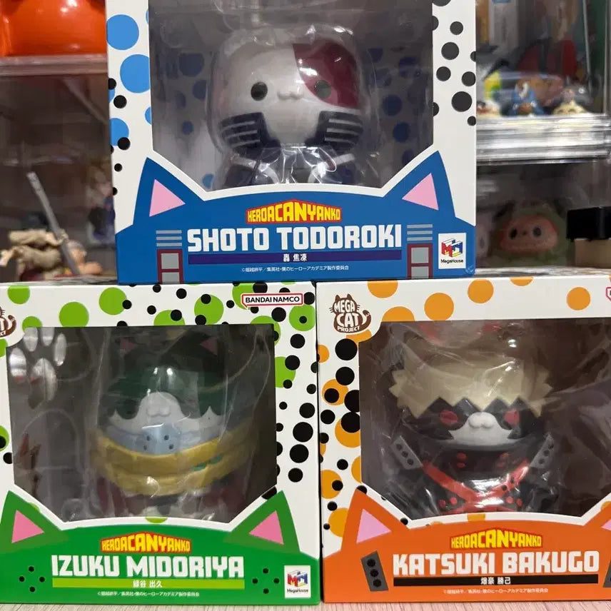 [BUNJANG] MegaHouse My Hero Academia Big Mega Cat Figure (Sealed) / (미개봉) 나의히어로아카데미아 메가하우스 빅 메가캣