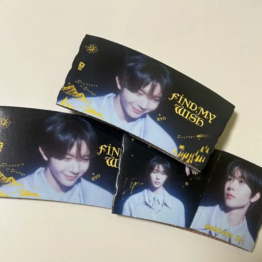 [BUNJANG] NCT WISH Ryo Megacoffee Bundle Set Cup Holders / 엔시티위시 료 메가커피 컵홀더 일괄