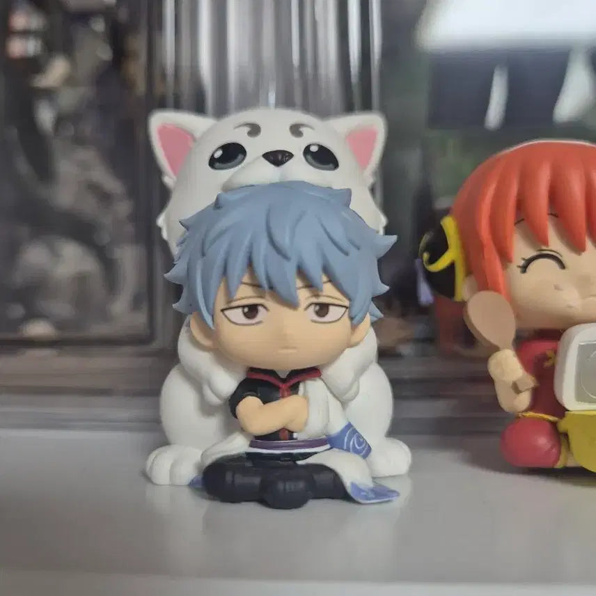 [BUNJANG] Gintama Mogumogu Figure (Gintoki, Sadaharu) / 은혼 모구모구 피규어(긴토키사다하루)