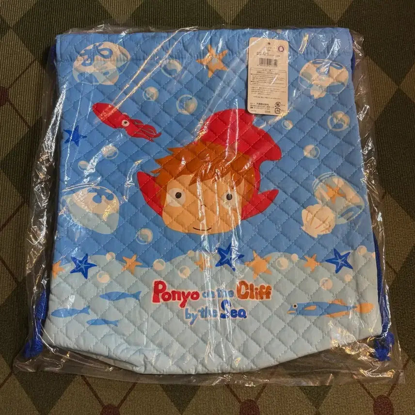 [BUNJANG] Studio Ghibli Ponyo Classic Quilt Bag / 지브리 고전 벼랑위의포뇨 퀄트 가방