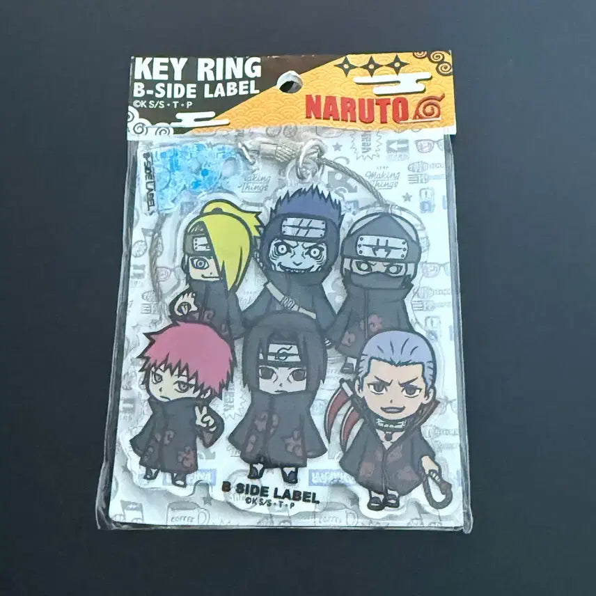 [BUNJANG] Naruto Akatsuki B-SIDE Acrylic Keyring (Sealed) / 나루토 아카츠키 B-SIDE 아크릴 키링 (미개봉)