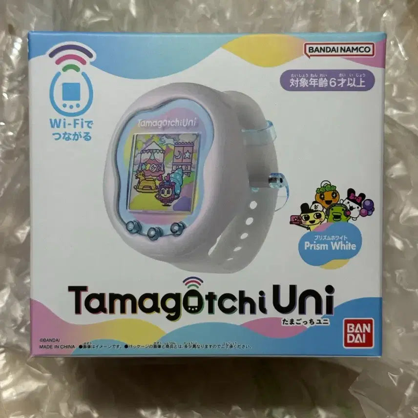 [BUNJANG] Bandai Tamagotchi Uni Prism White Limited Edition / [미개봉] 다마고치 유니 프리즘 화이트 반다이 한정 uni