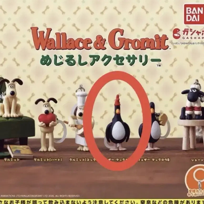 [BUNJANG] Wallace &amp; Gromit McGrow A Figure / 월레스와 그로밋 메지루시 -맥그로우A