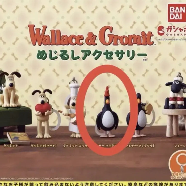 [BUNJANG] Wallace &amp; Gromit McGrow A Figure / 월레스와 그로밋 메지루시 -맥그로우A