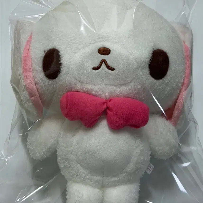 [BUNJANG] SugarBunnies Sanrio Shirousa 30cm Doll &amp; 10cm Keyring Bundle Set / (2종 일괄)슈가바니즈 산리오 시로우사 30cm 10cm 인형 키링