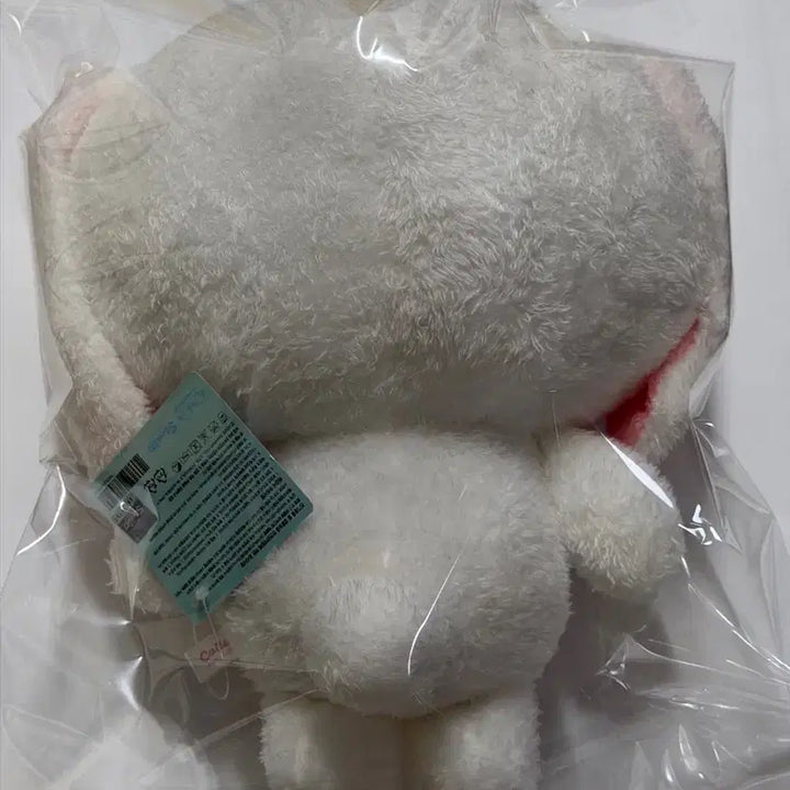 [BUNJANG] SugarBunnies Sanrio Shirousa 30cm Doll &amp; 10cm Keyring Bundle Set / (2종 일괄)슈가바니즈 산리오 시로우사 30cm 10cm 인형 키링