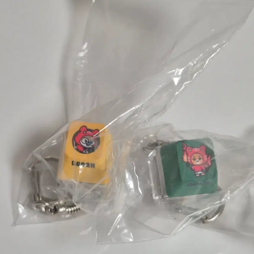 [BUNJANG] T1 Faker Homeground Hot Stuff Doran &amp; Oner Keycap Set / T1 티원 홈그라운드 홈그 hot stuff 도란 doran + 오너 oner 키캡 키링 판매