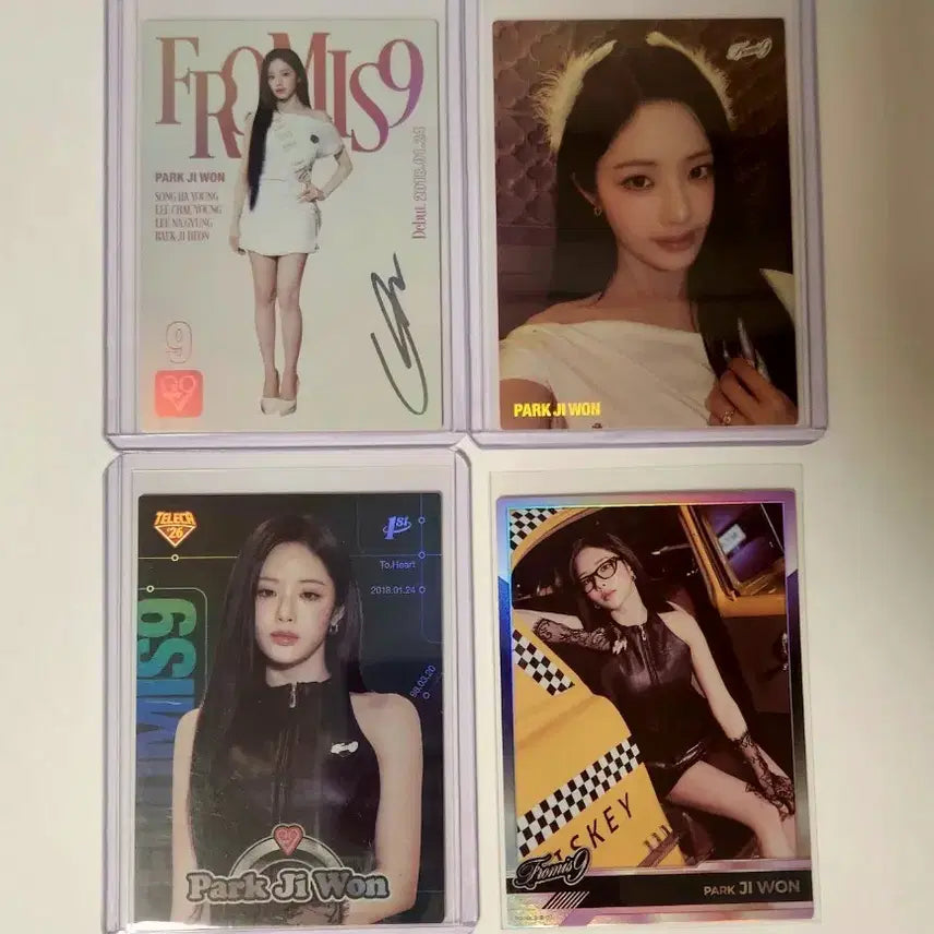 [BUNJANG] fromis_9 Park Ji-won Terakka Card Set / 프로미스나인 테레카 카드 박지원 세트