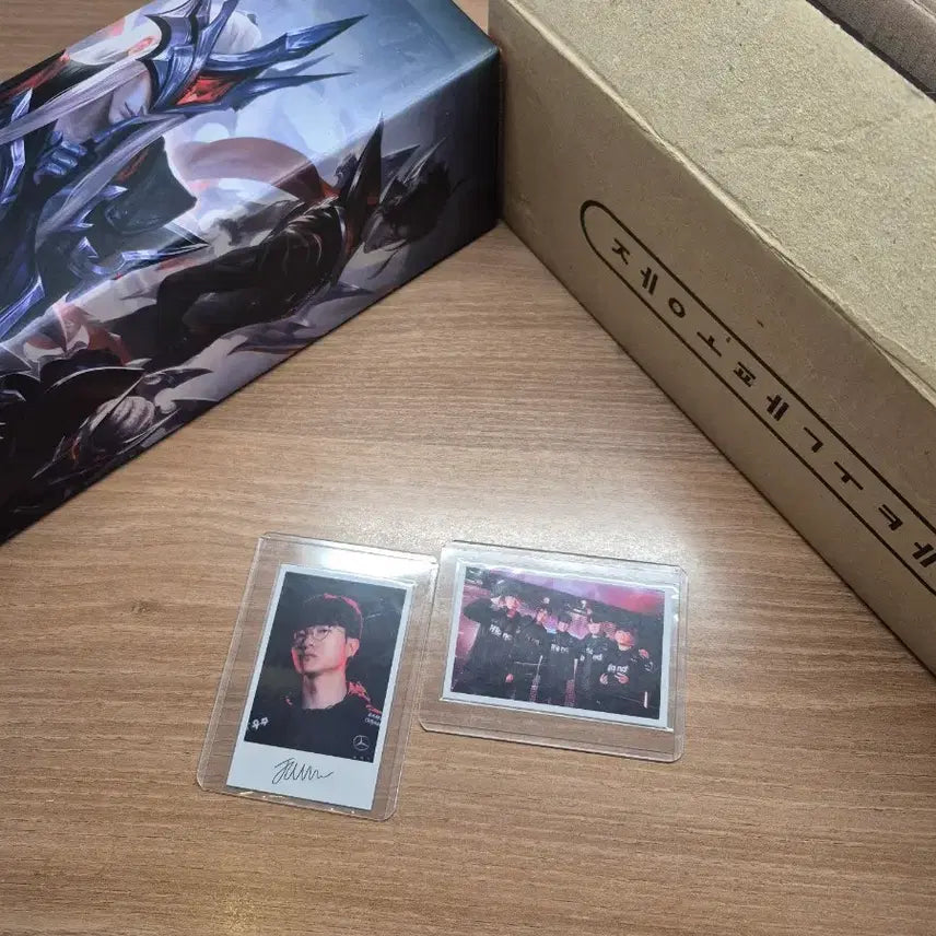 [BUNJANG] T1 Faker 2023-2024 Desk Mat Photocard / t1 23,24 장패드 포카 페이커
