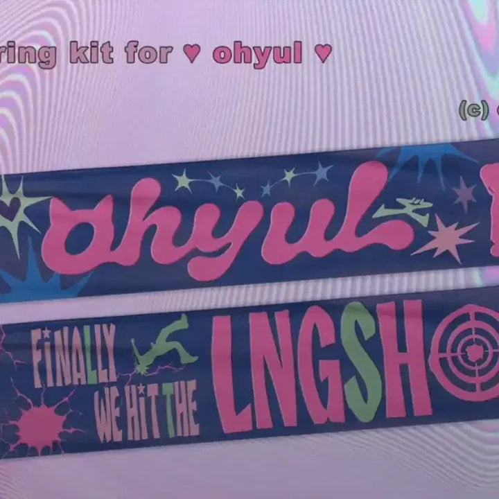 [BUNJANG] OHYUL Towel Slogan lngshot / 오율 타올슬로건 양도 OHYUL 롱샷 lngshot 률 우진 루이